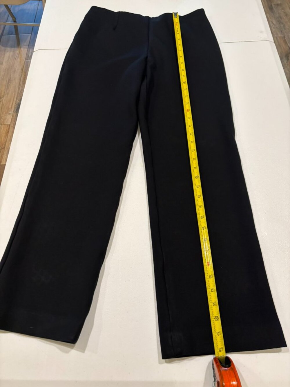 Coldwater Creek Classic Fit Black Flared Legs Pants - Picture 8 of 9